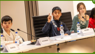 De kinderburgemeester Kiyaro 